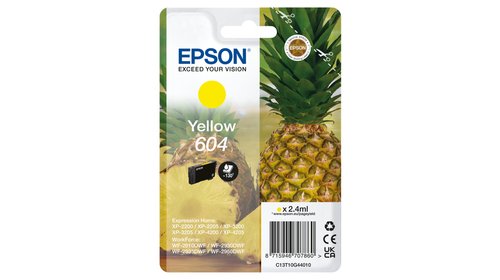 image produit Epson Cartouche Jaune 604 Grosbill