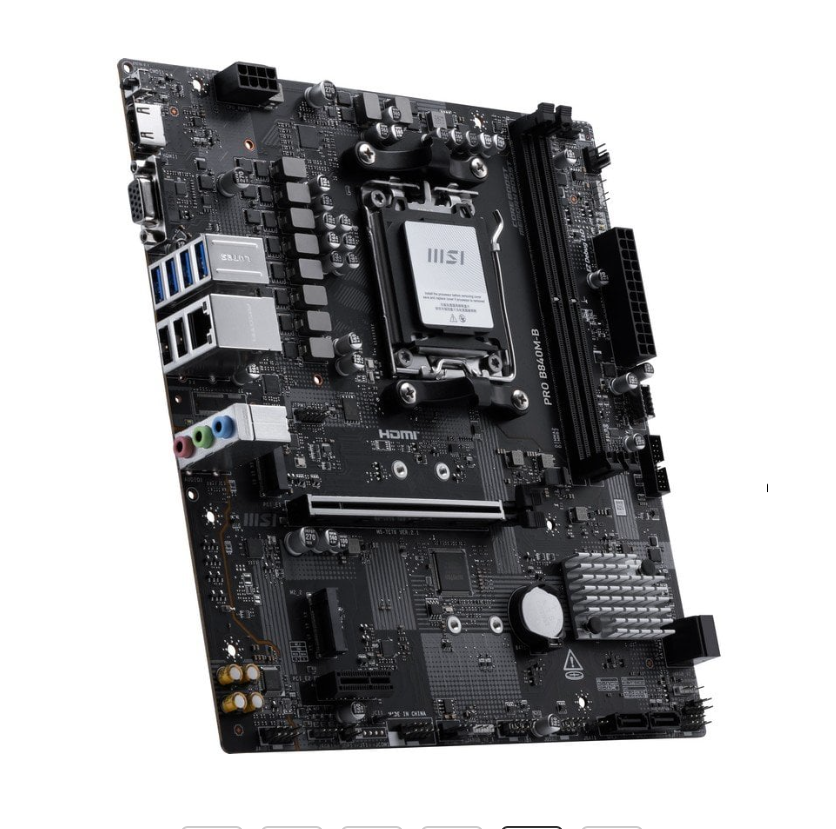 MSI PRO B840M-B Micro-ATX  - Carte mère MSI - grosbill.com - 4