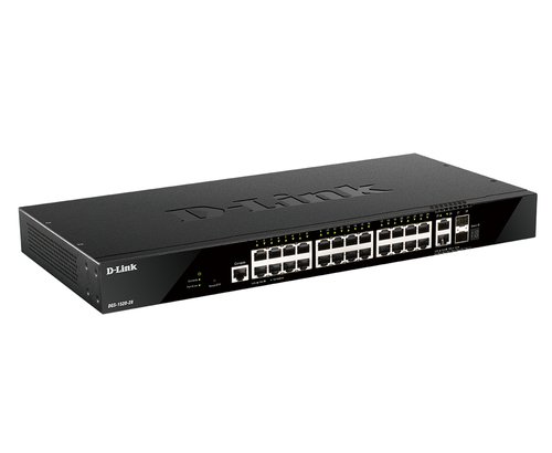 D-Link DGS-1520-28 - 4 (ports)/10 Gigabit/Sans POE/Empilable/Manageable