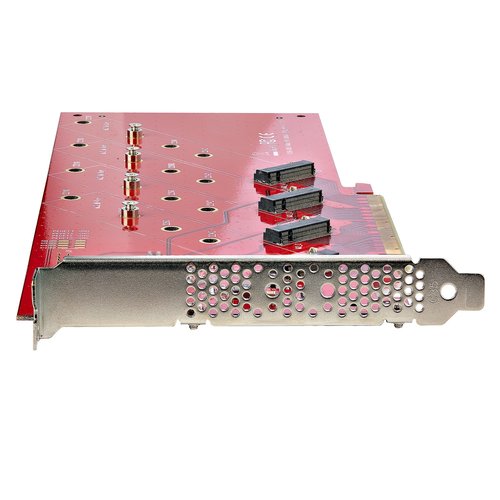 QUAD M.2 PCIE SSD ADAPTER CARD - Achat / Vente sur grosbill.com - 2