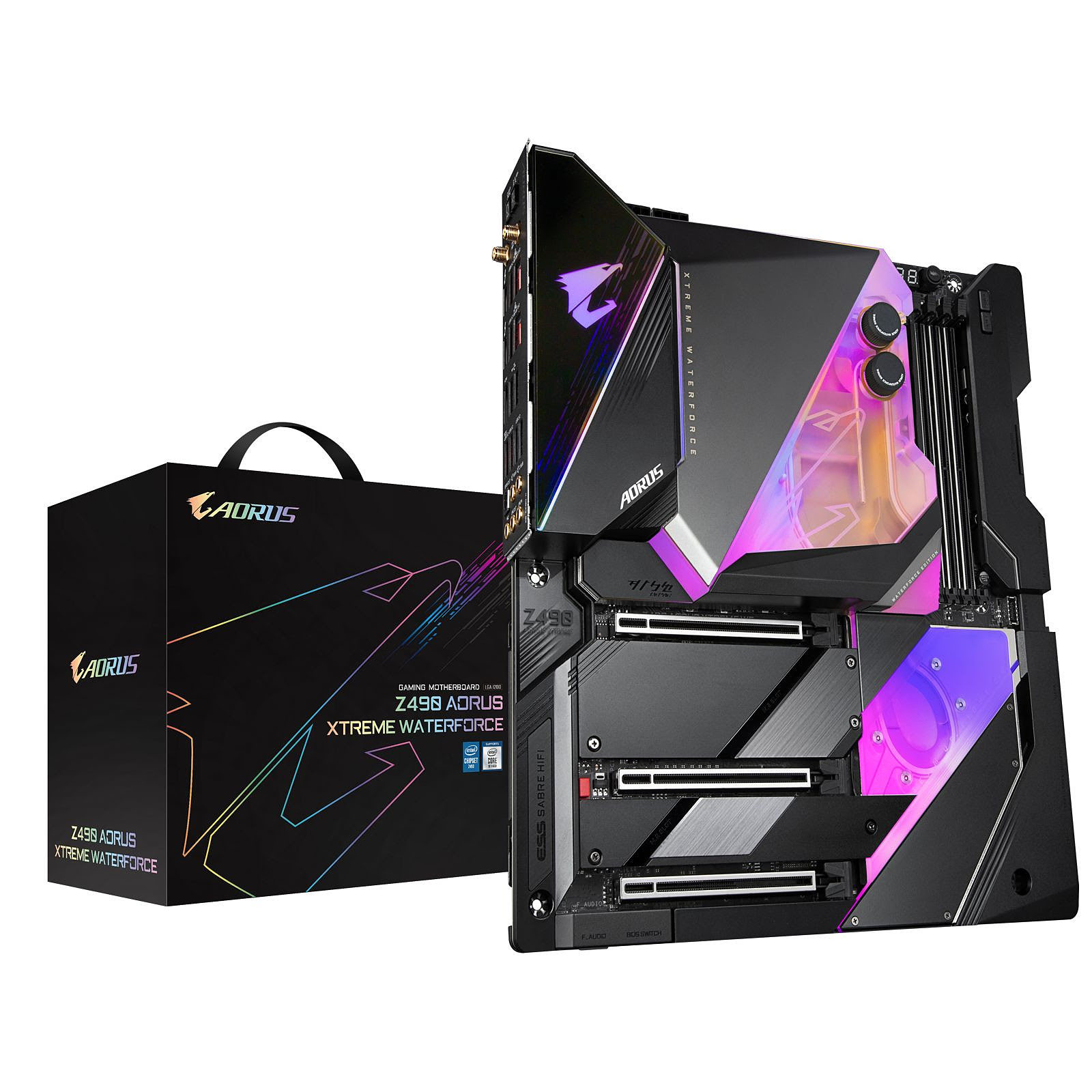 Gigabyte Z490 AORUS XTREME WATERFORCE ATX  - Carte mère Gigabyte - 0