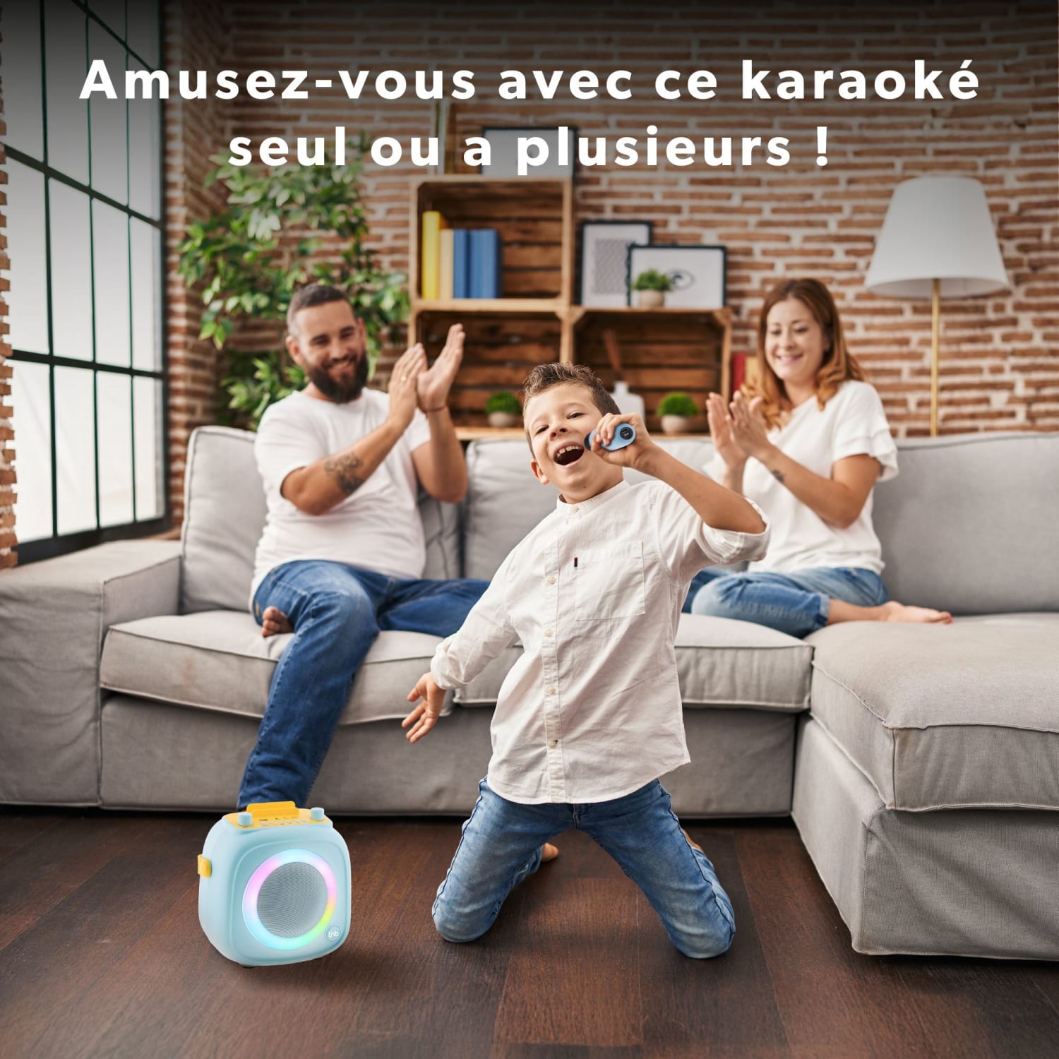 T'nB Enceinte Bluetooth Karaoké Bleu - Enceinte PC T'nB - 2