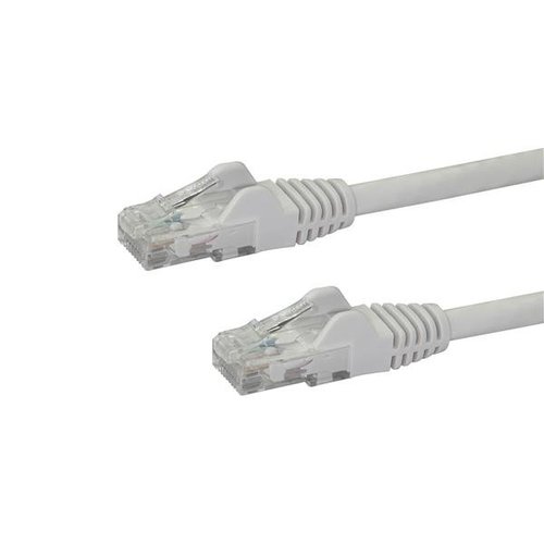 0.5m White Snagless Cat6 Patch Cable - Achat / Vente sur grosbill.com - 0