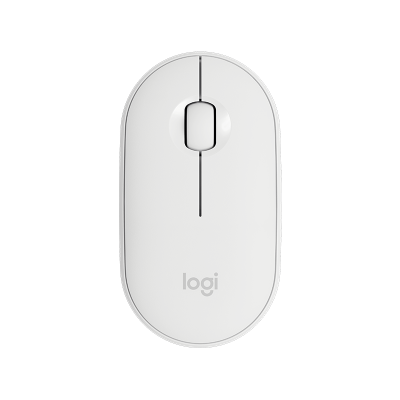 Logitech M350 PEBBLE Blanc - Souris PC Logitech - grosbill.com - 0