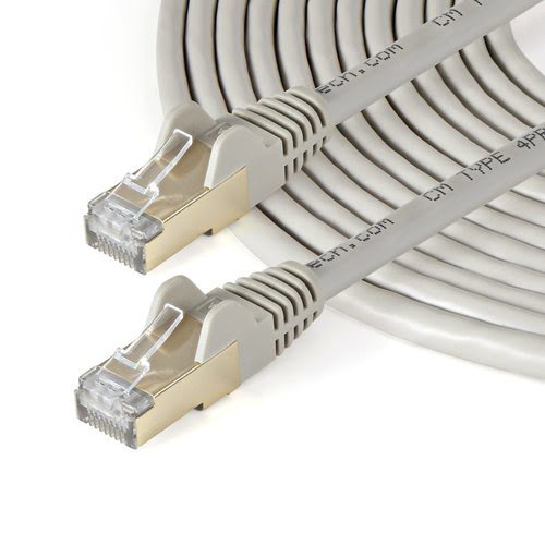 Cable - Grey CAT6a Ethernet Cable 10m - Achat / Vente sur grosbill.com - 1