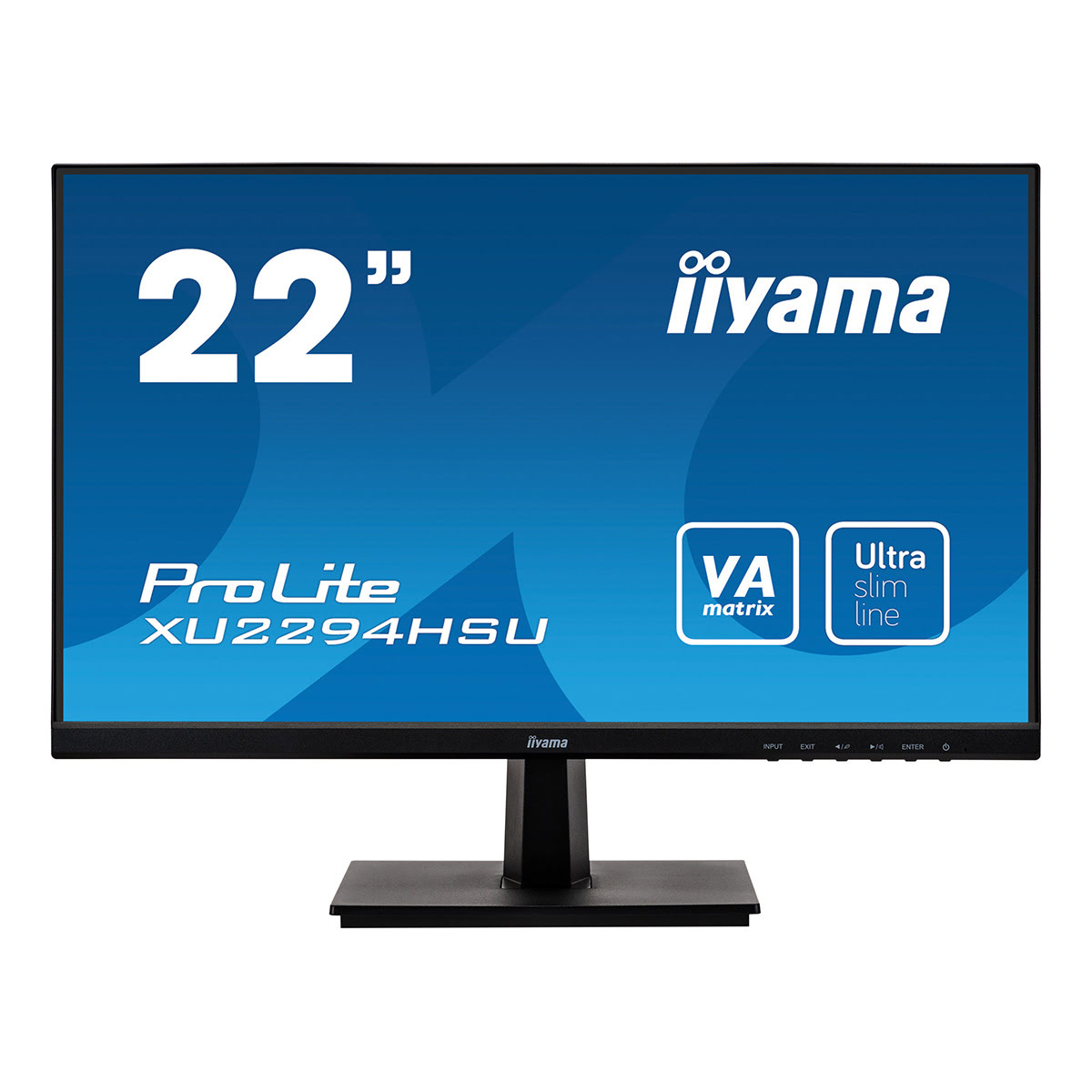 Iiyama 22 pouces  XU2294HSU-B1 - Ecran PC Iiyama - grosbill.com - 0
