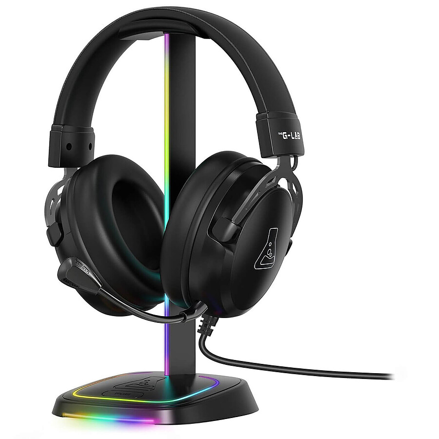 The G-LAB K-Stand Neon RGB Hub - Périphérique de jeu - grosbill.com - 0