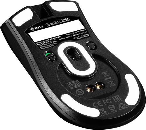 MSI Clutch GM31 Lightweight Wireless - Souris PC MSI - grosbill.com - 3