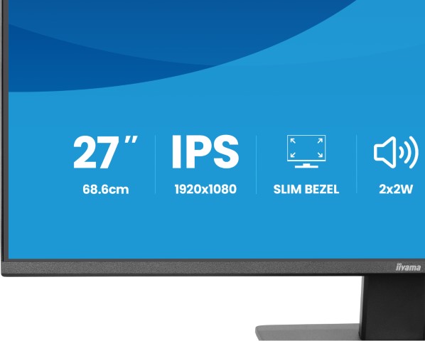 Iiyama 27 pouces  X2793HSU-B1 - Ecran PC Iiyama - grosbill.com - 6