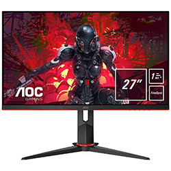 AOC G2 27G2U5 BK 27 LED Full HD 1 ms Black Red
