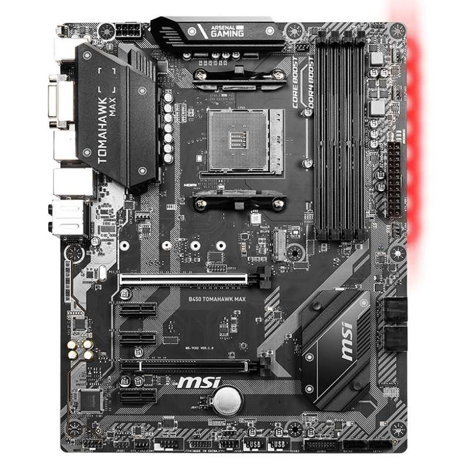 MSI B450 TOMAHAWK MAX ATX  - Carte mère MSI - grosbill.com - 4