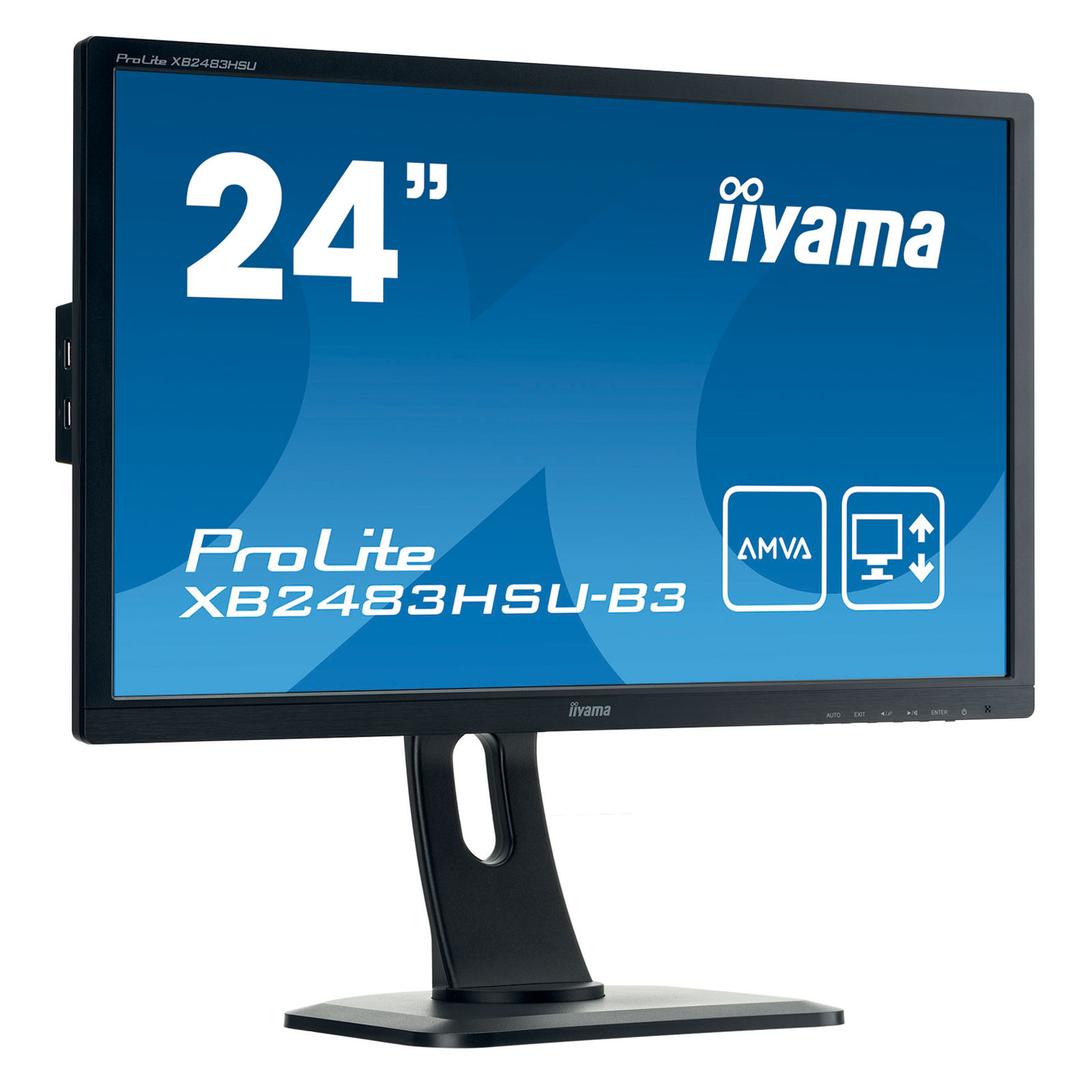 Iiyama 24"  XB2483HSU-B3-- - Ecran PC Iiyama - grosbill.com - 0