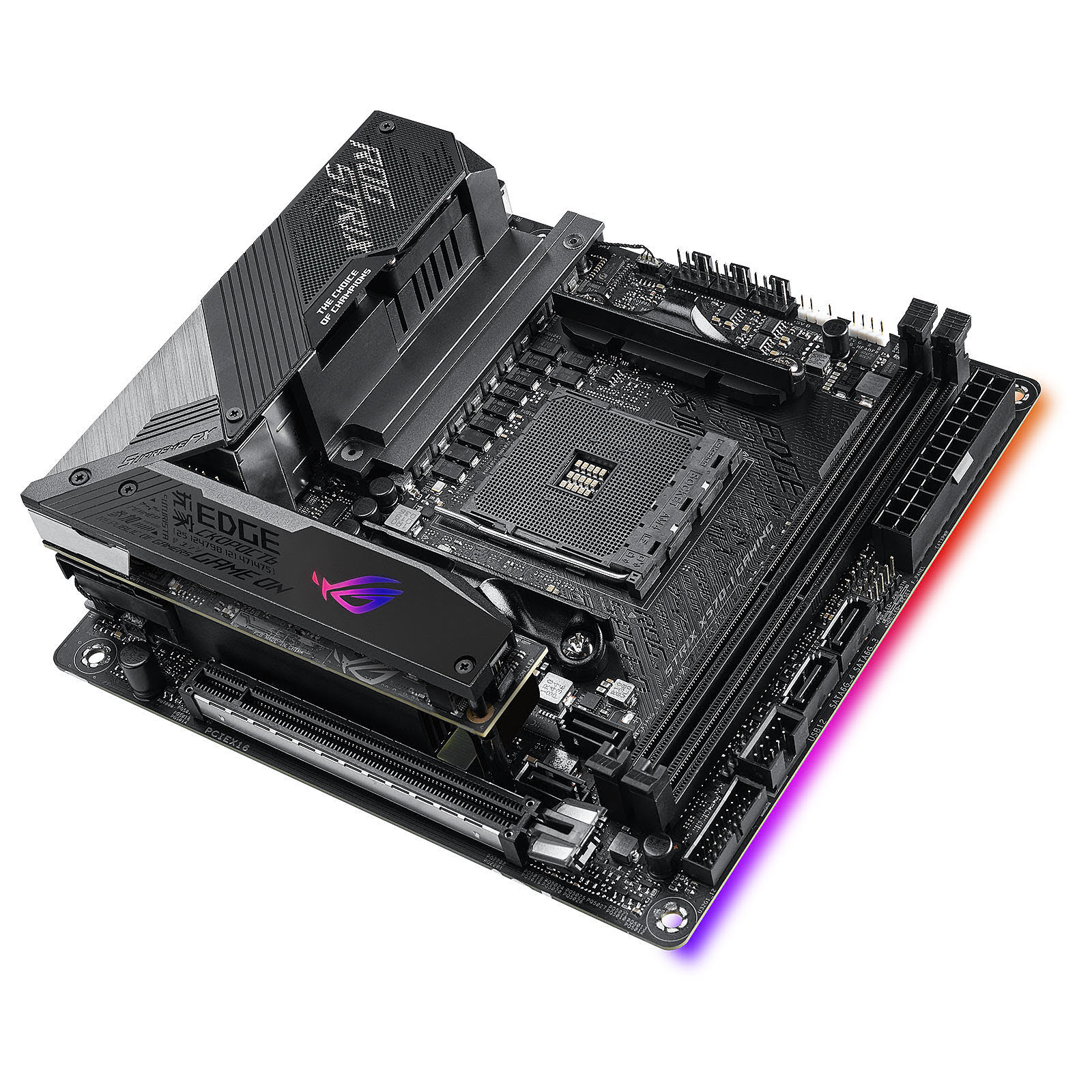 Asus ROG Strix X570-I Gaming   - Carte mère Asus - grosbill.com - 3