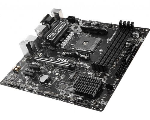 MSI B450M PRO-VDH MAX Micro-ATX  - Carte mère MSI - grosbill.com - 2