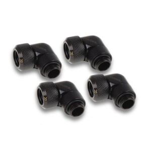 Alphacool Fittings Eiszapfen 16mm coudé 90° - Pack de 4 - Watercooling - 0