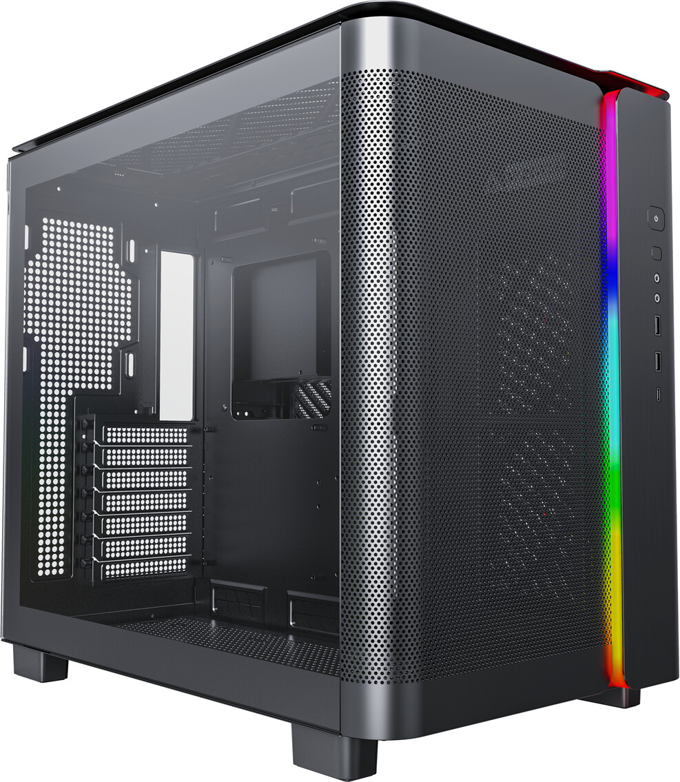 Montech MT/SansAlim/ATX Noir - Boîtier PC Montech - grosbill.com - 1