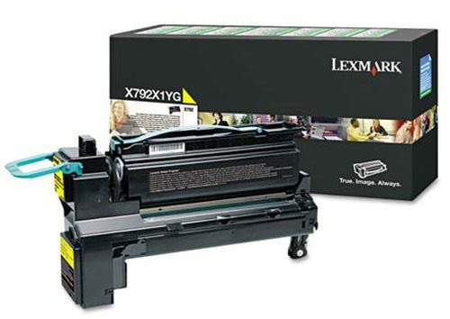 Lexmark - Jaune - X792X1YG - Achat / Vente Consommable imprimante sur grosbill.com - 0