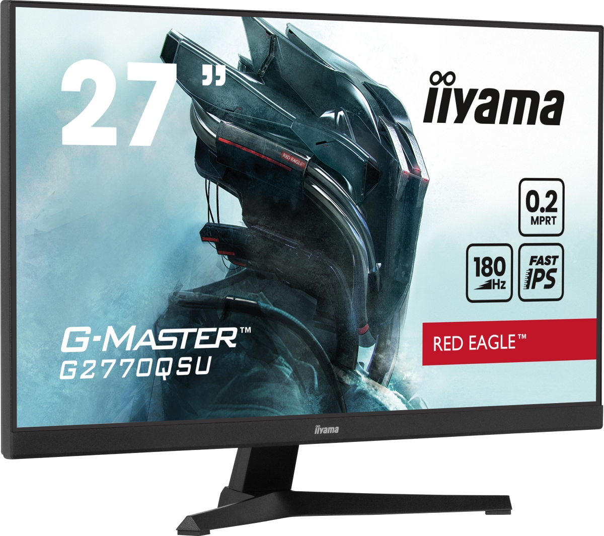 Iiyama 27 pouces  G2770QSU-B6 - Ecran PC Iiyama - grosbill.com - 1