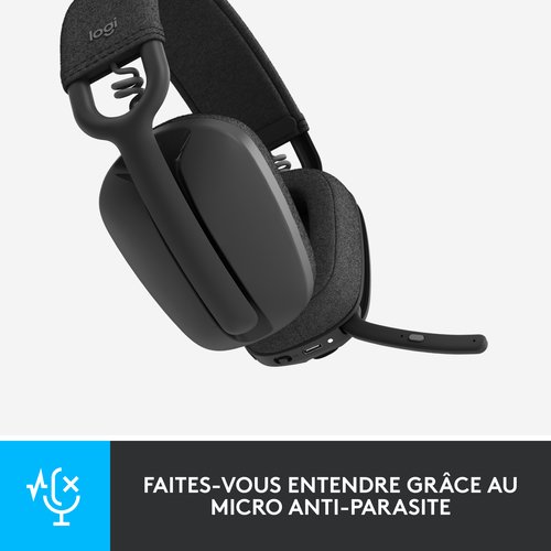 Logitech Zone Vibe 100 Graphite Stereo Graphite - Micro-casque - 9