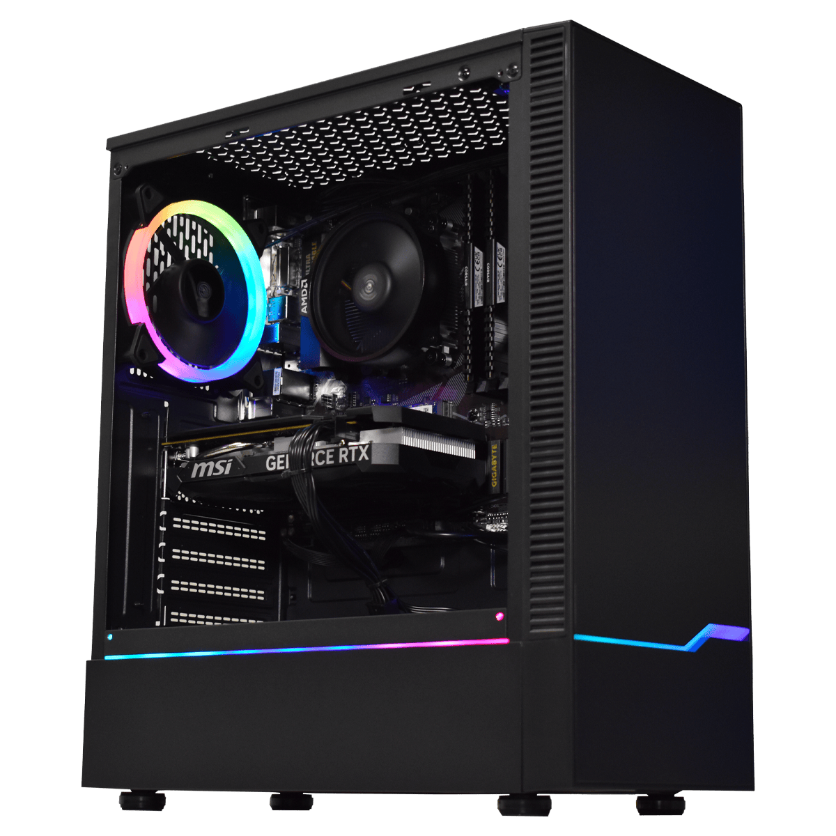 Grosbill LOOTMASTER - R5-5500/RTX4060/16Go/1To (PCG-10602106) - Achat / Vente PC Fixe sur grosbill.com - 0