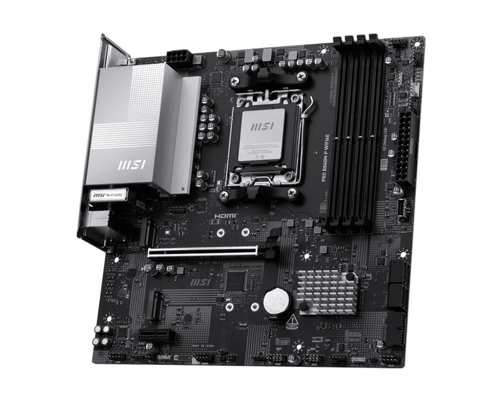 MSI PRO B840M-P WIFI6E Micro-ATX  - Carte mère MSI - grosbill.com - 3
