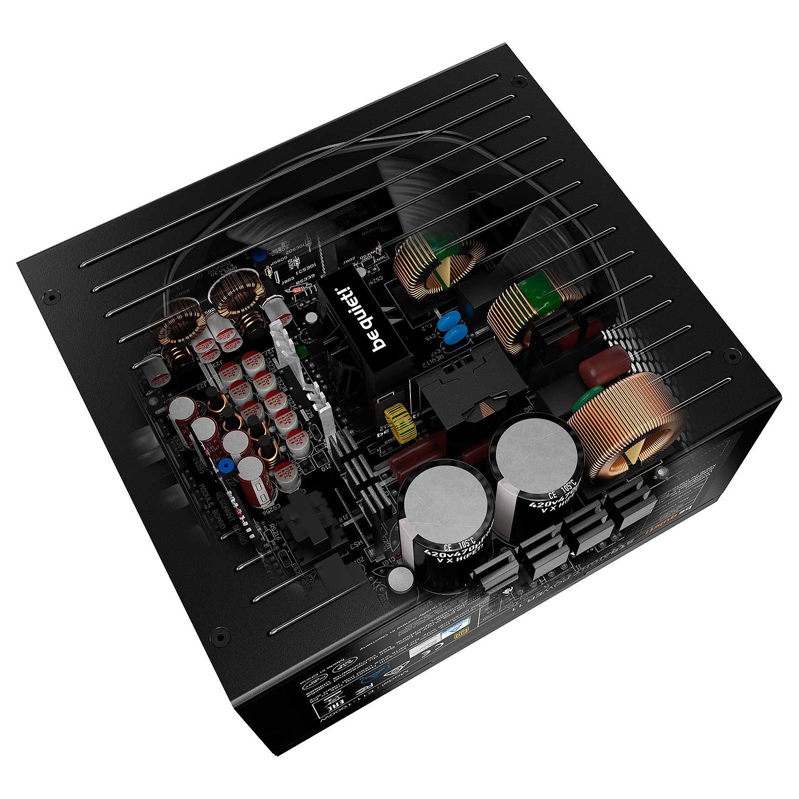 be quiet! Straight Power 12 80+ PLAT (1050W) - Alimentation - 3