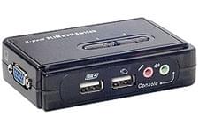 2UC-1 Ec&Cl&So + Audio USB (câbles inclus) - Commutateur Grosbill - 0