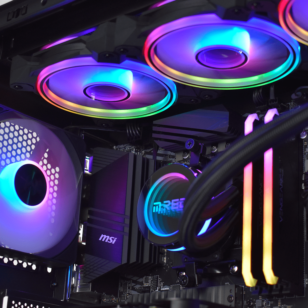 Grosbill RavenSoul - R7-5700X/4060Ti/32Go/1To (PCG-10602213) - Achat / Vente PC Fixe sur grosbill.com - 2