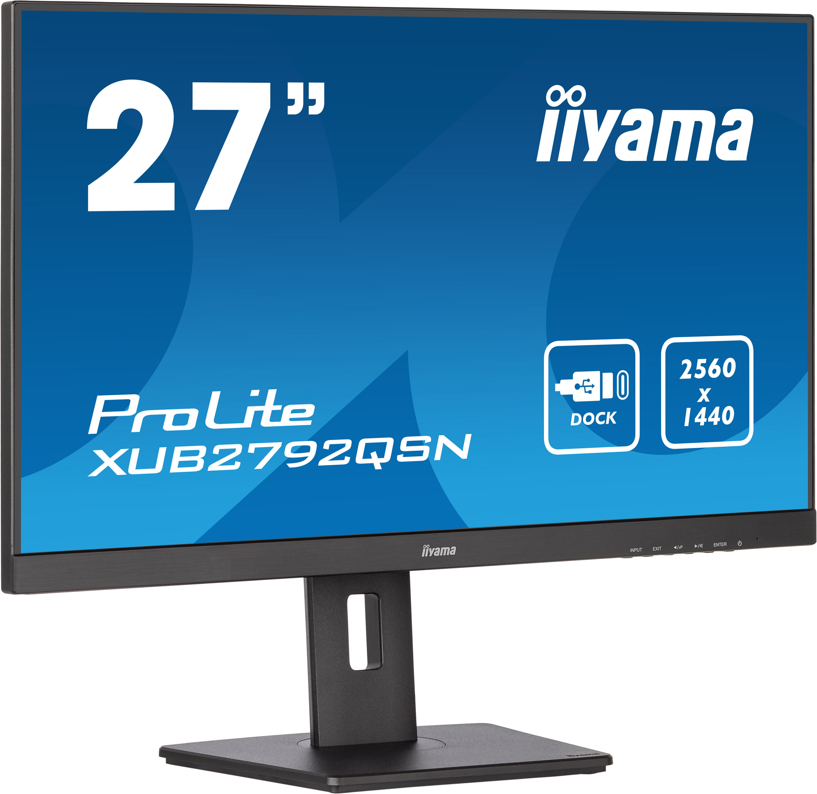 Iiyama 27"  XUB2792QSN-B5 - Ecran PC Iiyama - grosbill.com - 2