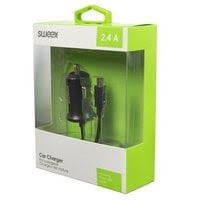 Grosbill Chargeur voiture Micro USB -  Noir (CH-008BL) - Achat / Vente Chargeur sur grosbill.com - 5
