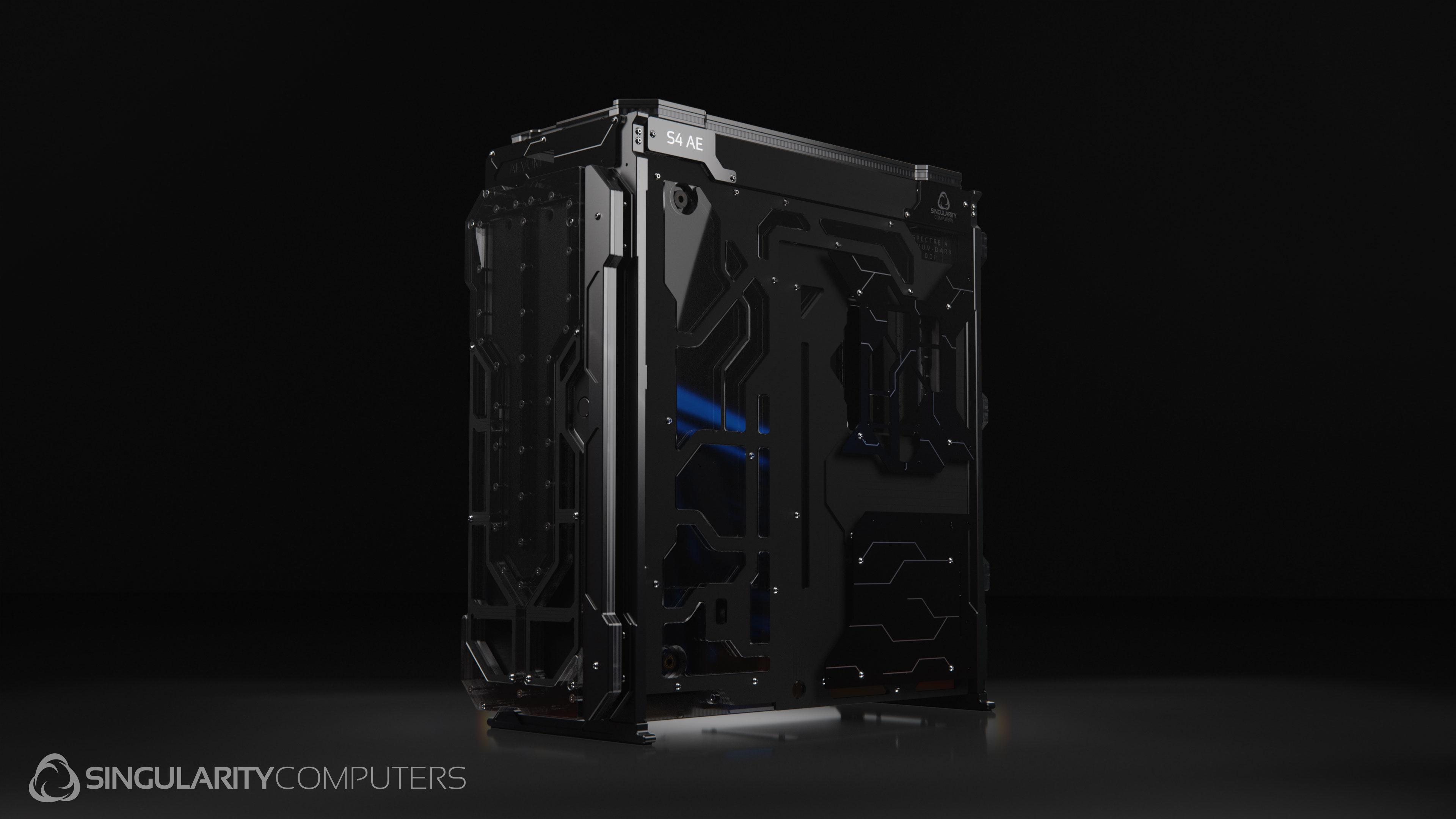 Singularity Singularity Computer Spectre 4 Black Noir - Boîtier PC - 1