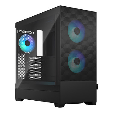 Fractal Design Pop Air TG RGB Black - MT/Sans Alim/ATX