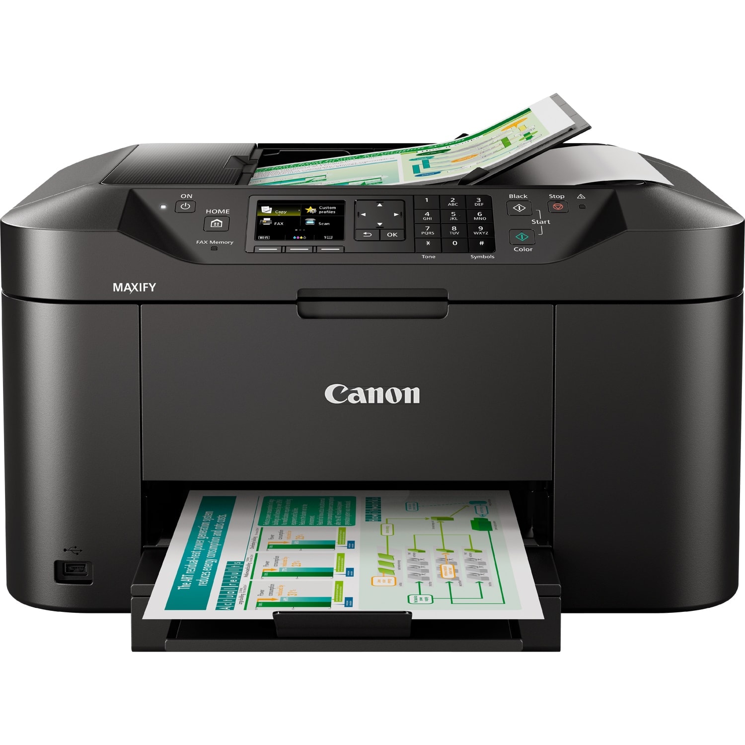 Imprimante multifonction Canon MAXIFY MB2150-Seconde Vie-Très Bon Etat - 0
