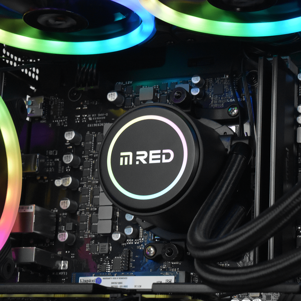 Grosbill Black Perform - R5-7500F/9060XT-16Go/32Go/1To - BF02 (PCG-10602736) - Achat / Vente PC Fixe sur grosbill.com - 2