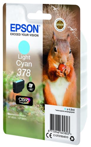 Epson Ink/378 Squirrel 4.8ml LCY - Achat / Vente Consommable imprimante sur grosbill.com - 2