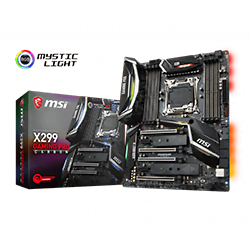 image produit MSI X299 GAMING PRO CARBON Grosbill