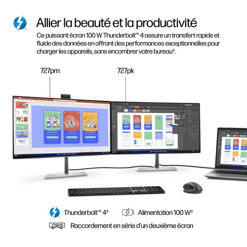 HP727 PK 27IN 4K THUNDERBOLT 4 - Achat / Vente sur grosbill.com - 9
