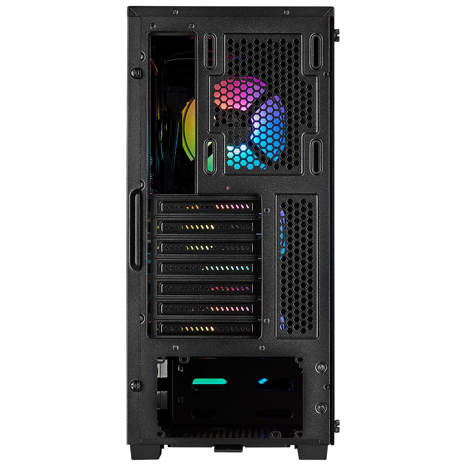 Corsair iCUE 220T RGB Tempered Black Noir - Boîtier PC Corsair - 2