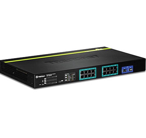 TrendNet SWITCH 16 PORTS GIGABIT POE+