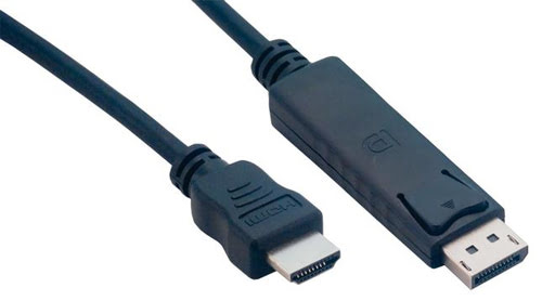 MCL Samar MC392   Câble DisplayPort mâle / HDMI mâle   3m