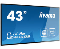 Iiyama 43"  LE4340S-B3 - Ecran PC Iiyama - grosbill.com - 1