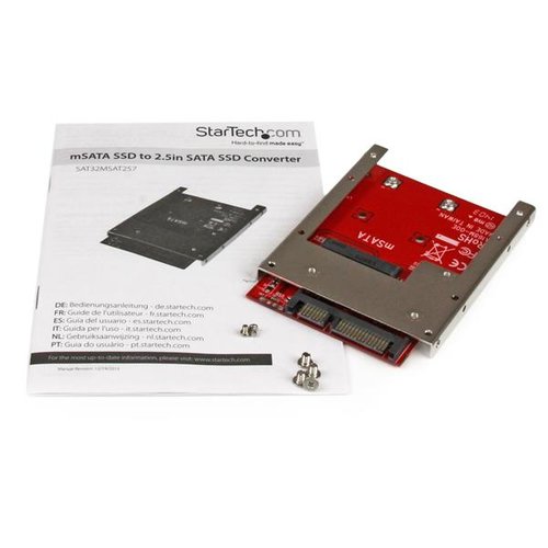 mSATA SSD to 2.5" SATA Adapter Converter - Achat / Vente sur grosbill.com - 3