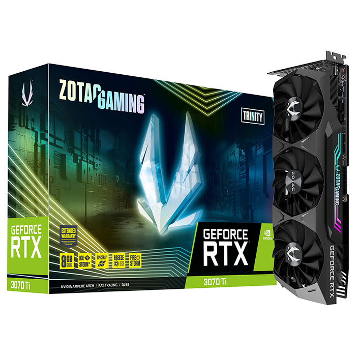 ZOTAC RTX 3070Ti TRINITY LHR  - Carte graphique ZOTAC - 0