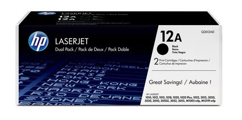 HP - Noir - Q2612AD - Achat / Vente Consommable imprimante sur grosbill.com - 0