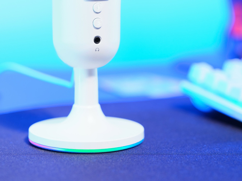 Trust YUNIX - Microphone - Blanc (25374) - Achat / Vente Accessoire Streaming / Vlogging  sur grosbill.com - 7