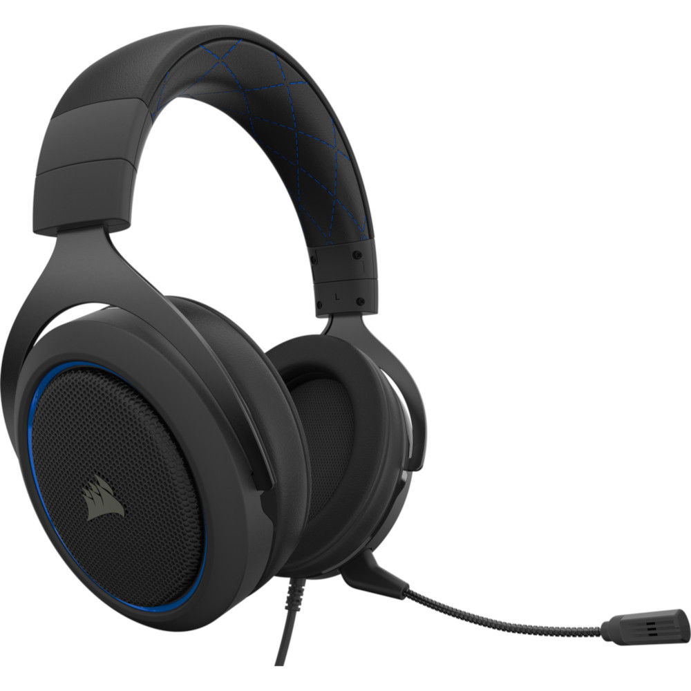 Corsair HS50 PRO STEREO Blue Stereo Bleu - Micro-casque - 1