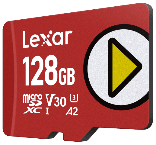 Lexar 128 GB  - PLAY microSDXC - Carte mémoire Lexar - grosbill.com - 0