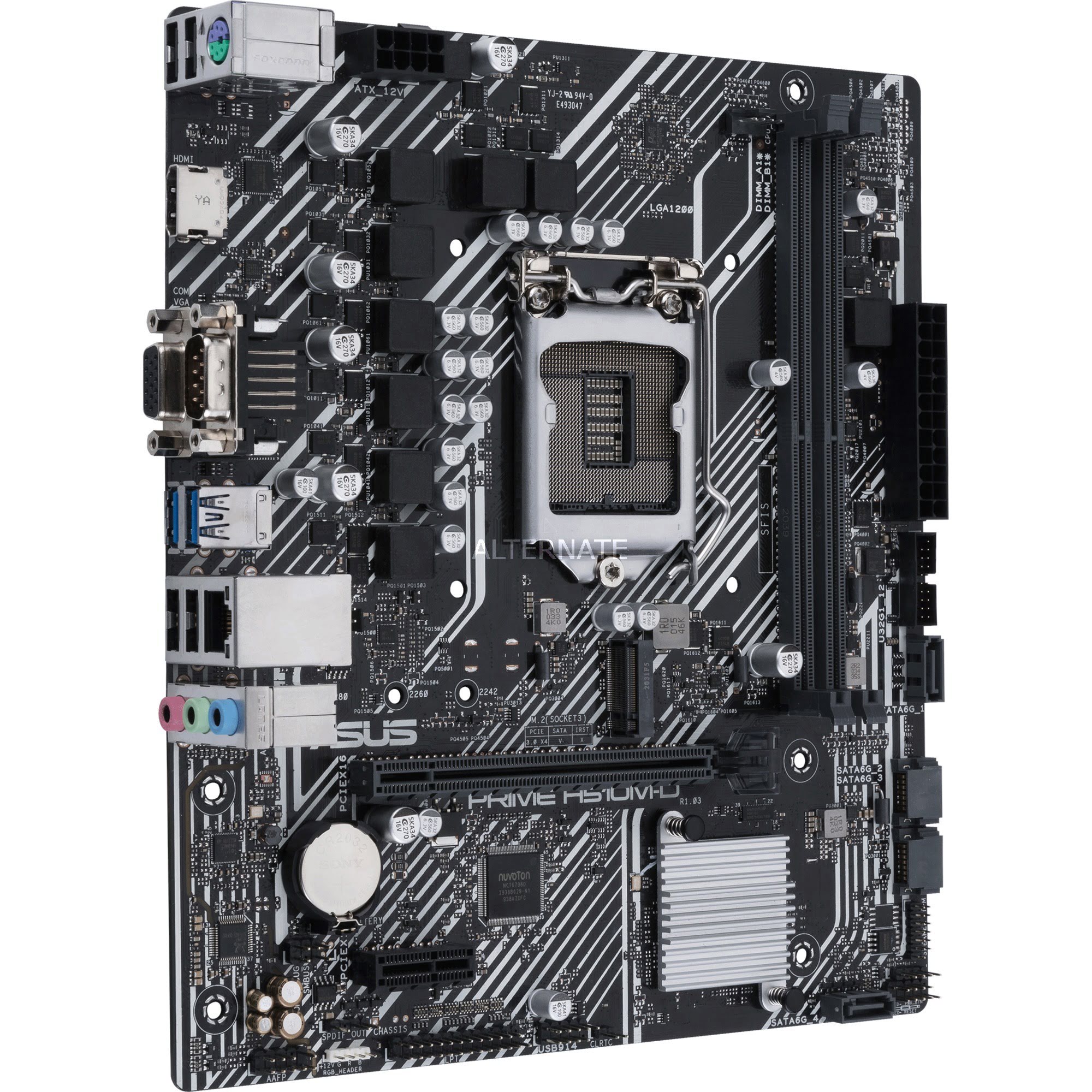 Asus PRIME H510M-A Micro-ATX  - Carte mère Asus - grosbill.com - 3