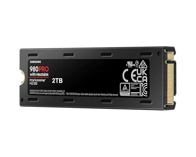 Samsung 980 PRO + Dissipateur M.2 - Disque SSD Samsung