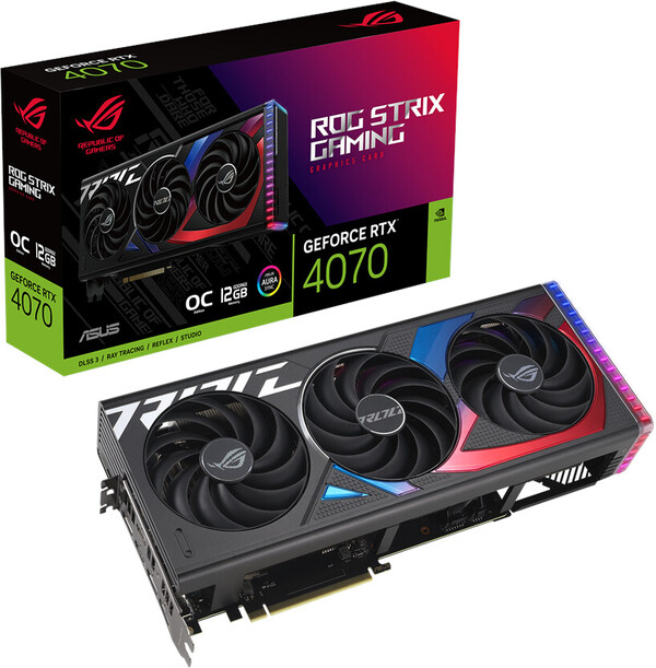 Asus ROG Strix GeForce RTX 4070 SUPER 12GB OC Ed. - Carte graphique - 0